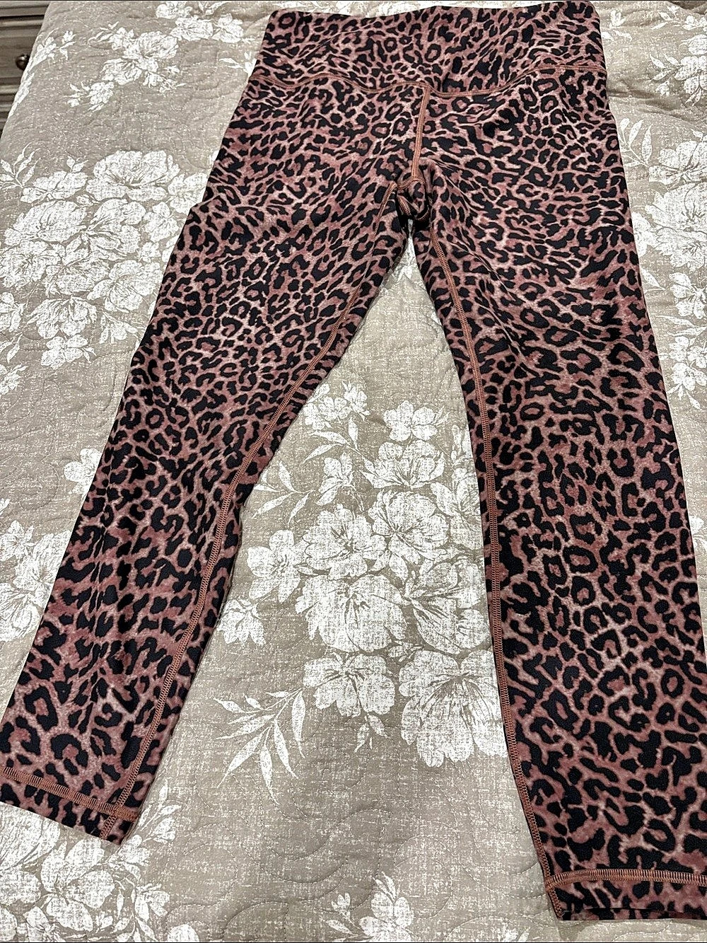 Athleta Elation Ultra High Rise 7/8 Tight Leggings Pink & Black Small